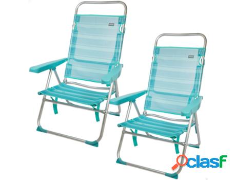 Pack Ahorro 2 Sillas Playa Mediterráneo Multiposición