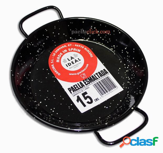 Paellera Garcima esmaltada de 15cm