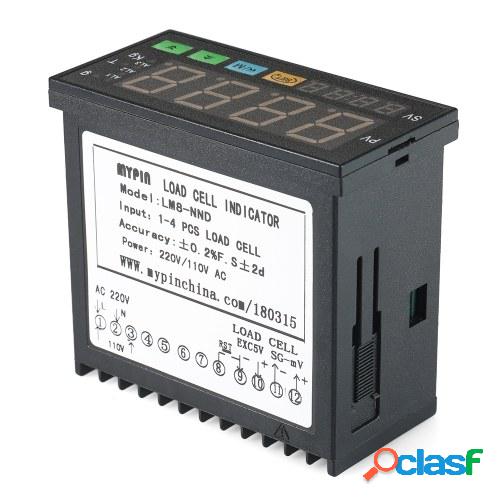 Pantalla LED digital Medidor de peso Indicador de celdas de