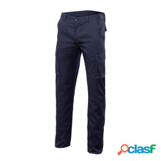 Pantalon Trabajo T34 Elast. 46%Alg38%Emet16%Pol Az/Mar Stre