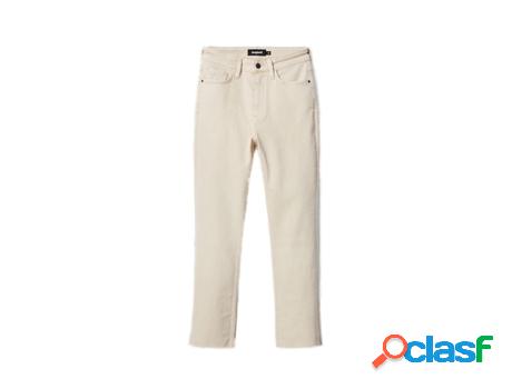 Pantalones Vaqueros DESIGUAL Mujer (Multicolor - 34)