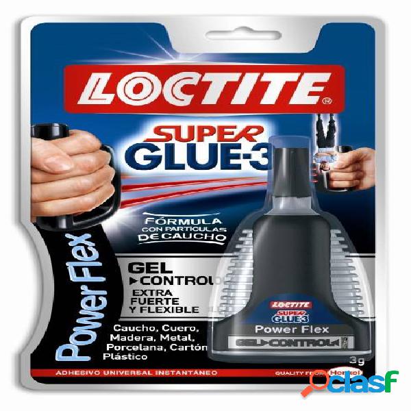 Pegamento Instantaneo Gel Control Powerflex 3 Gr Super Glue3