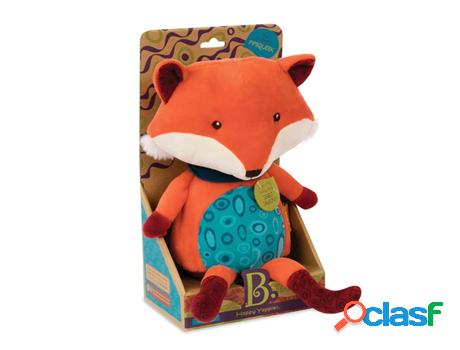 Peluche B.TOYS (Plástico - Naranja - 15,3 x 19 x 32 cm)