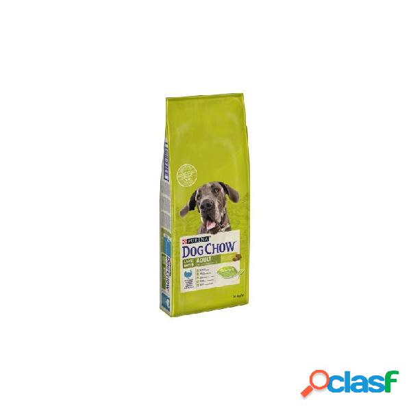 Pienso para perros de razas grandes DOG CHOW pavo 14 kg.