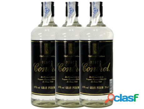 Pisco PEQUEÑOS PRODUCTORES Control (0.7 L - 3 unidades)
