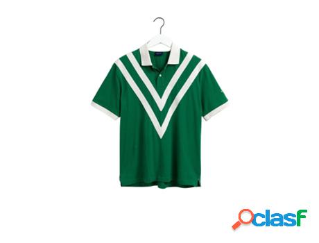 Polo GANT Hombre (S - Multicolor)