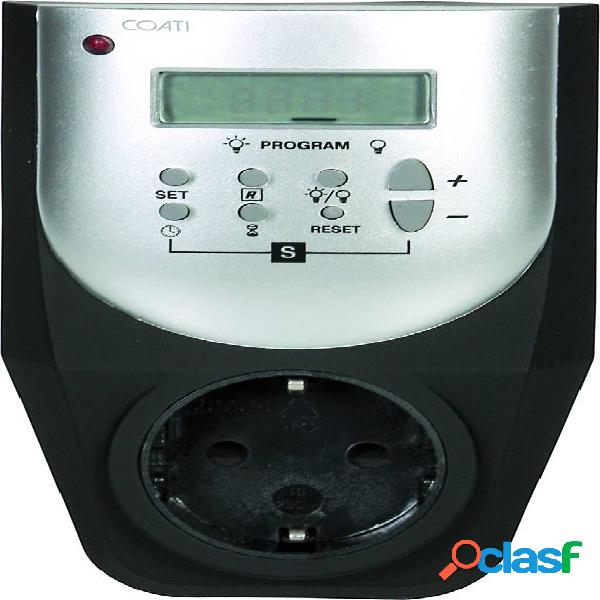 Programador Digital Coati 13218 Plata / Gris