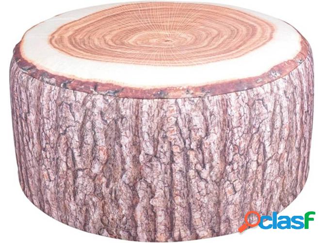 Puf hinchable para exterior Esschert Design tronco de Árbol