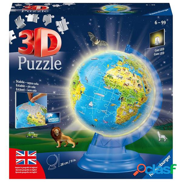 Puzzeball 3D 180p Globo Terr?queo con Luz