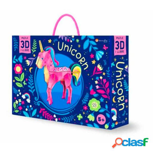 Puzzle y Libro Unicornio en Catal?n