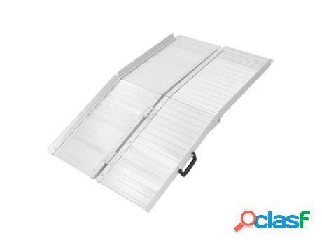 Rampa de Aluminio para Silla de Ruedas 152X72 cm Hasta 250