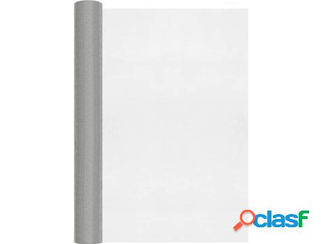 Red de Malla para Animales de Granja VIDAXL Inox Plata (Gris