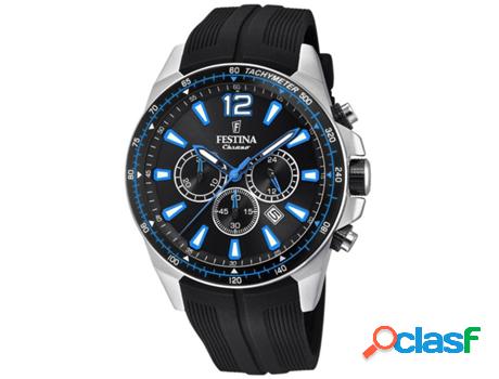 Reloj FESTINA Hombre (Silicona - Negro)