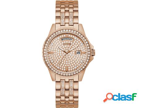 Reloj GUESS Mujer (Acero Inoxidable - Rosa)