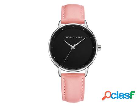 Reloj TWOBROTHERS Classy Ayla Rose Mujer (Cuero - Negro y