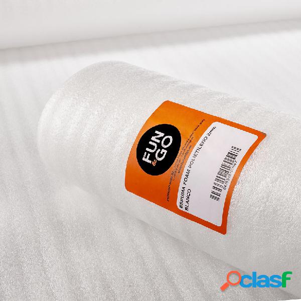Rollo de Espuma Foam Blanca Fun&Go 2mm 1.2x25m