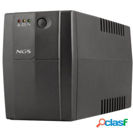Sai offline ngs fortress 900 v3/ 360w/ 2 salidas/ formato
