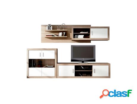 Salón nuka v8, HOMESOUTH, (ancho), cambria - blanco,