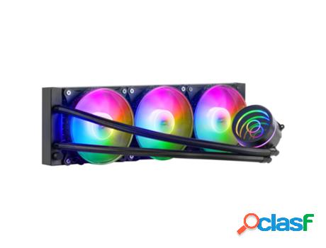Set 3 Ventiladores Frgb MARS GAMING Ml-One360 Black Liquid