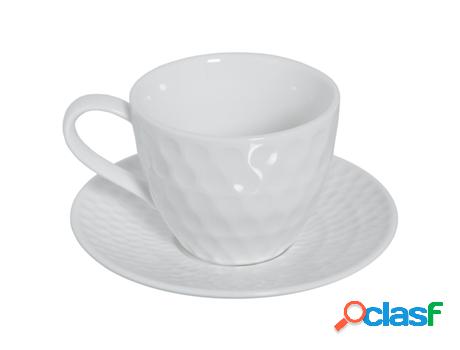 Set 6 Tazas Blanco DRW (10,5x8x6,5cm)