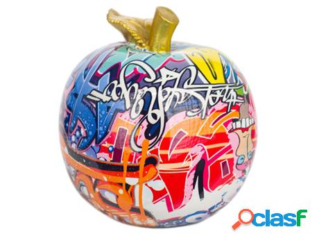 Signes Grimalt - Figura Manzana Multicolor de Resina |