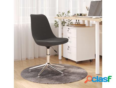 Silla Operativa VIDAXL (Tela - Gris - 48 x 59 x 94 cm)