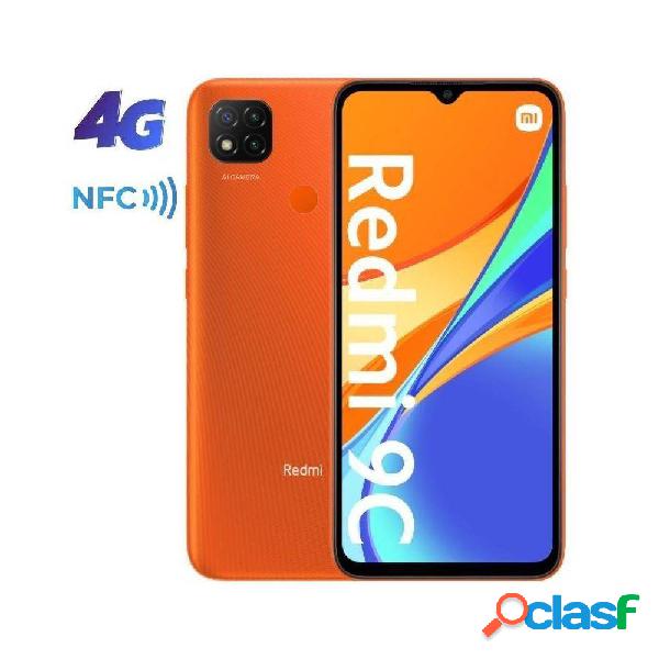 Smartphone Xiaomi Redmi 9C NFC 2GB/ 32GB/ 6.53'/ Naranja