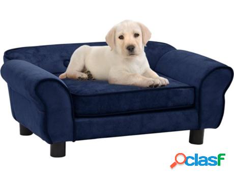 Sofá para Perros VIDAXL (Azul - 72 x 45 x 30 cm -
