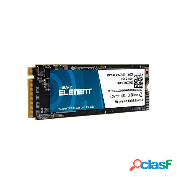 Ssd 512gb mushkin element nmve m.2 type 2280