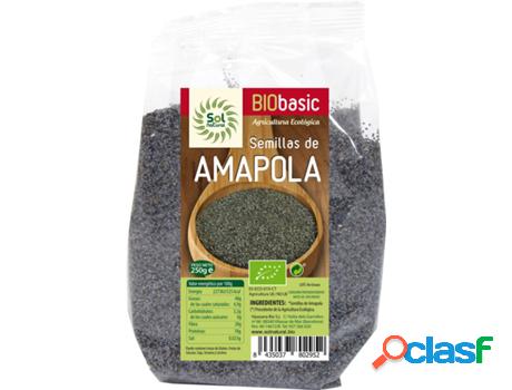 Suplemento Alimentar SOLNATURAL Semillas De Amapola (250 Gr)