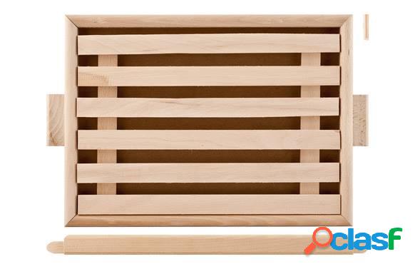 Tabla cortar pan con rejilla 38,5x25x2,2 cm
