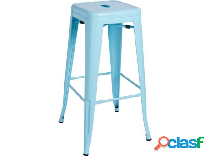 Taburete REGALOS MIGUEL Torix (Azul - 42 x 76 x 42 cm -