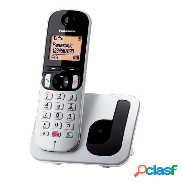 Teléfono PANASONIC KX-TGC250SPS DECT Plata