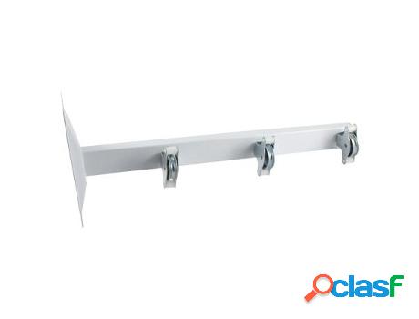Tendedero de pared 3 poleas blanco juego