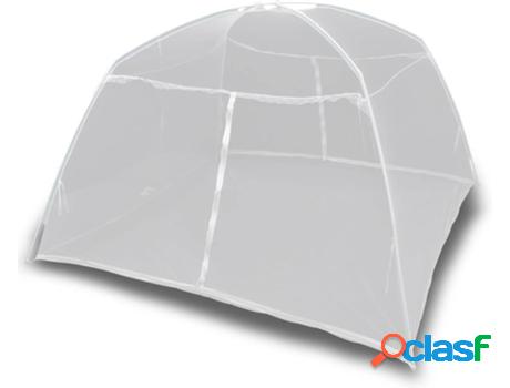 Tienda Piramidal VIDAXL de campaña de fibra de vidrio