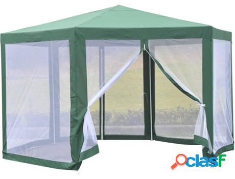 Toldo HOMCOM 84C-044GN Verde (195x250 cm)