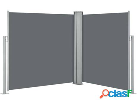 Toldo Lateral VIDAXL (Gris Antracita - Tela - 170x600 cm)