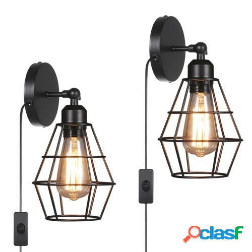 Tomshine AC 220-240V Cortina de luz de pared E27 Base con