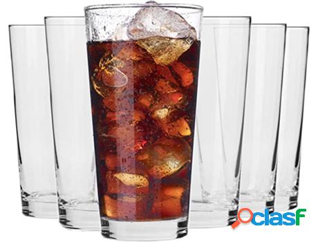 Vasos KROSNO GLASS Pure (Vidrio - 6 Un - Transparente - 7.5