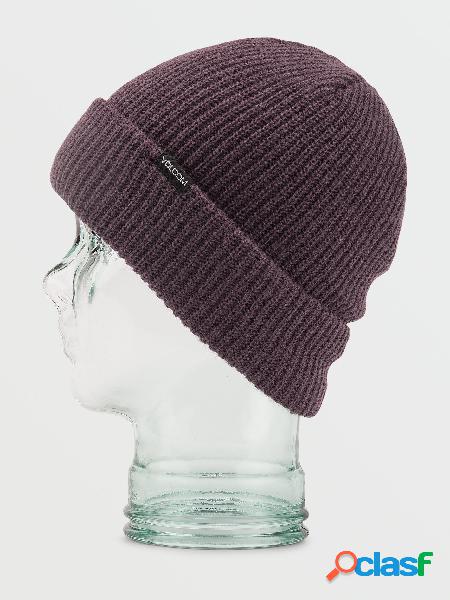 Volcom Gorro de punto Polar Lined - Black Plum