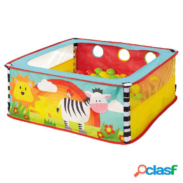 Worlds Apart Piscina de bolas Pop-up Zebra 80x80x30cm