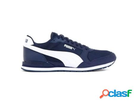 Zapatillas Deportivas PUMA St Runner V3 Mesh (Blanco, Azul