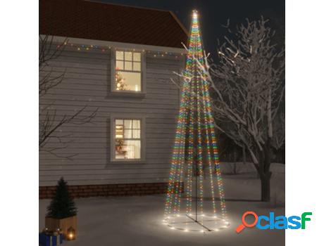 Árbol De Navidad Cónico 1134 Leds VIDAXL (Multicolor - 230