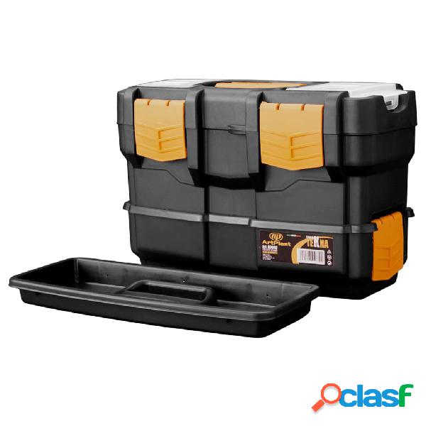 vidaXL Caja de herramientas de polipropileno 350x170x230 mm