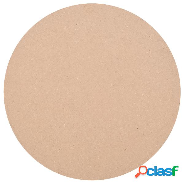 vidaXL Tablero de mesa redondo MDF 300x18 mm