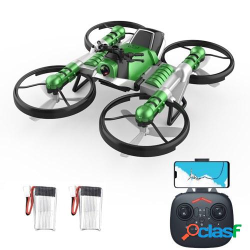 2 en 1 motocicleta avión deformación RC Drone con cámara