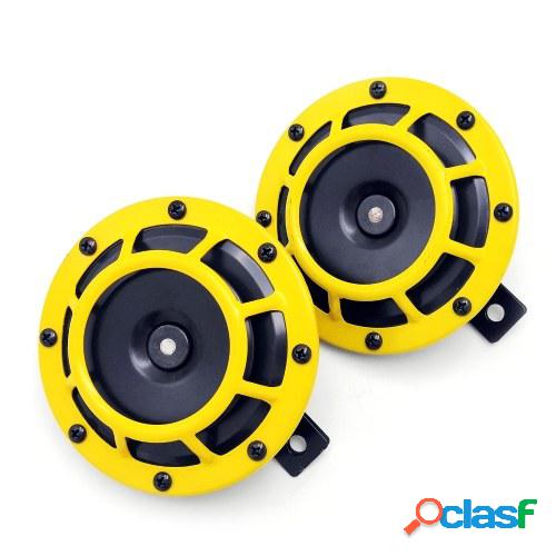 2pcs 125mm 12V cuerno de coche eléctrico Super fuerte tono