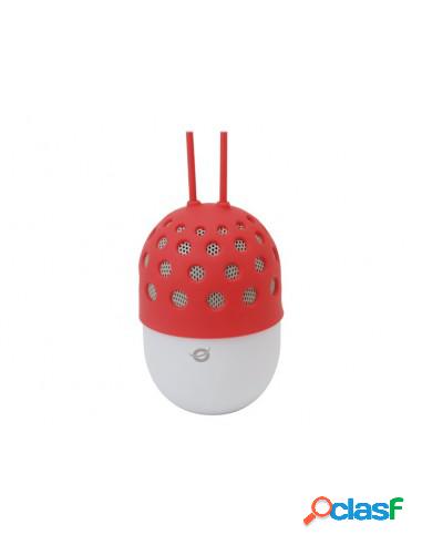 ALTAVOZ BLUETOOTH CONCEPTRONIC IMPERMEABLE CON LUZ LED 3W