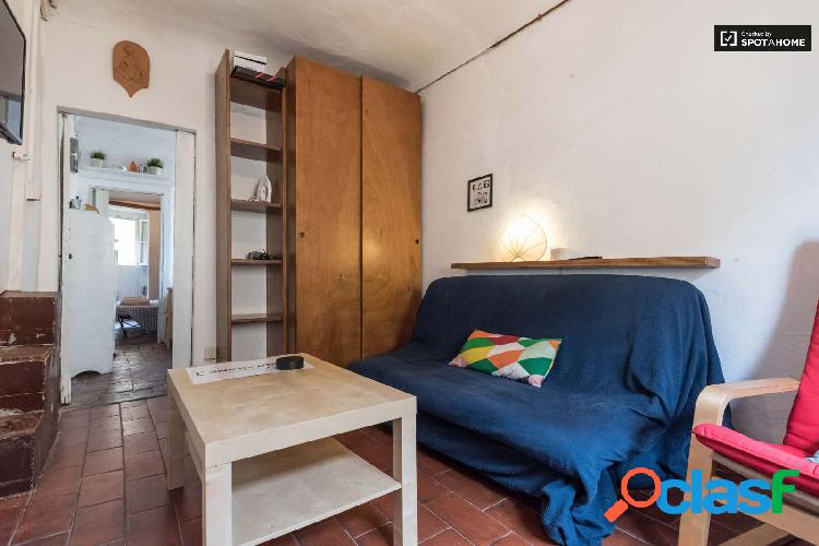 Acogedor apartamento de 1 dormitorio en alquiler en Oltrarno
