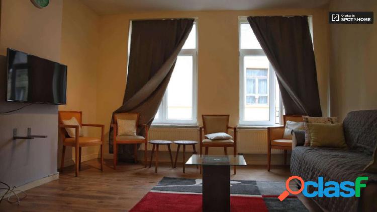 Acogedor apartamento de 2 dormitorios en alquiler en Ixelles